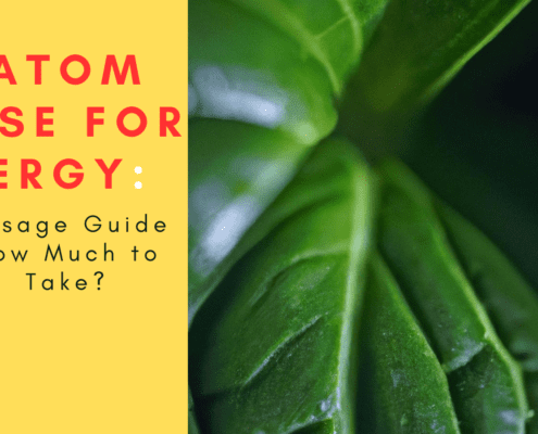 kratom dose for energy