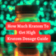 How Much Kratom To Get High