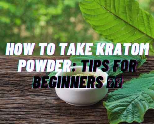 how to take kratom powder