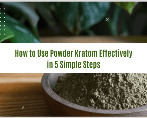 How to Use Powder Kratom