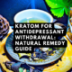 kratom for antidepressant withdrawal