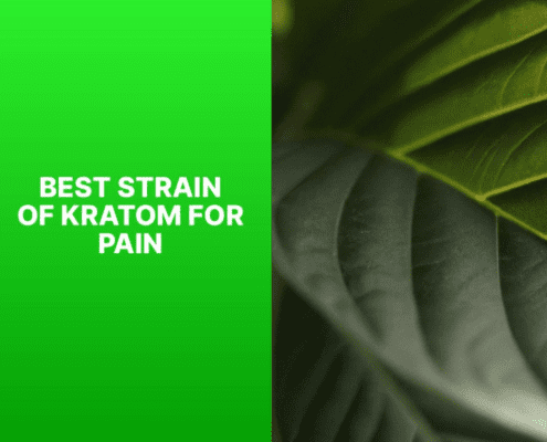 Kratom for Pain Relief