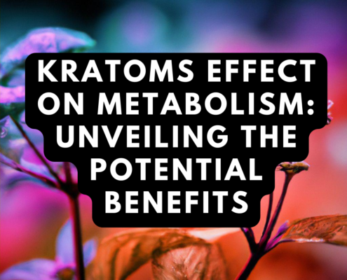 Kratoms effect on metabolism