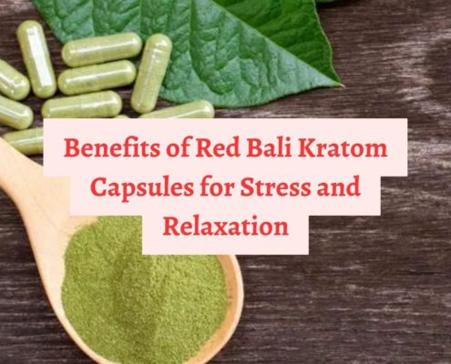 red bali kratom capsules