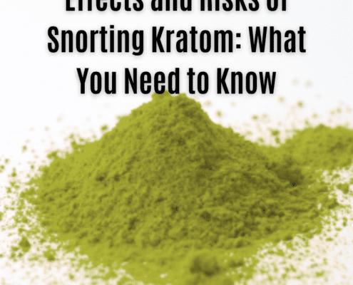 snorting Kratom