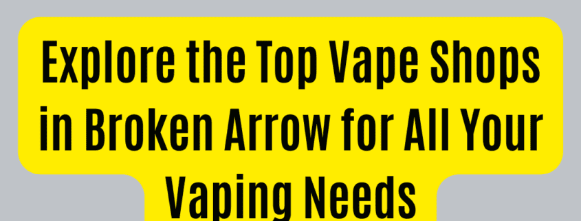 vape shops