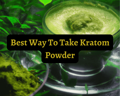 best way to take kratom powder