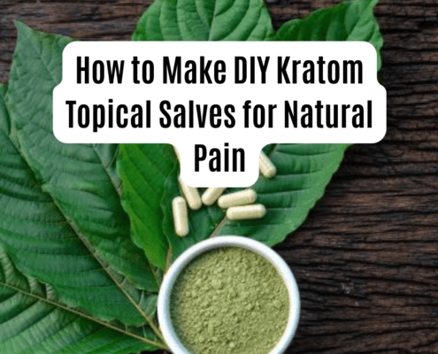 Kratom topical salves