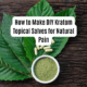 Kratom topical salves
