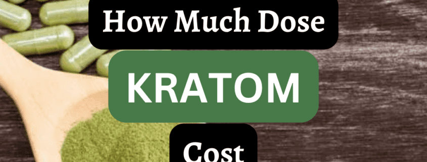 how much does kratom cost