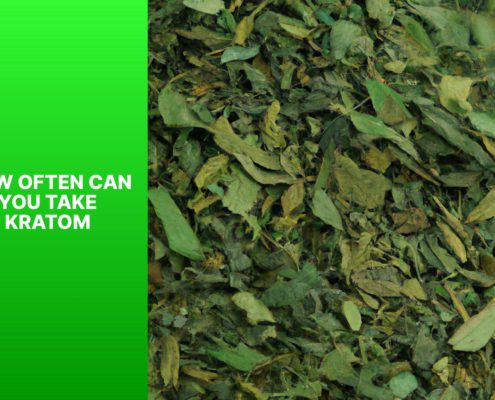 how often can you take kratom