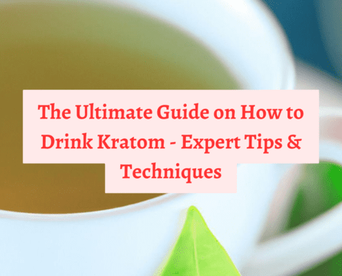 how to drink kratom