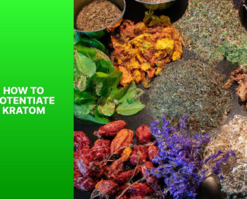 how to potentiate kratom