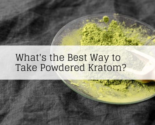 best way to take powdered kratom