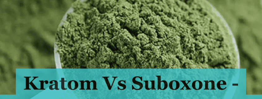 kratom vs suboxone