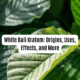 white bali kratom