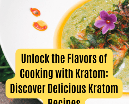 cooking with kratom