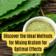 mixing kratom