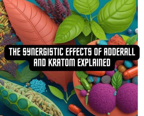 adderall and kratom