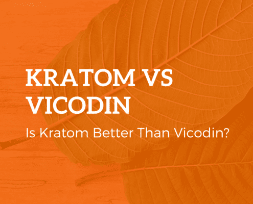 Kratom Vs Vicodin