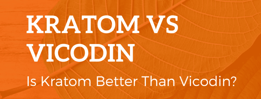 Kratom Vs Vicodin